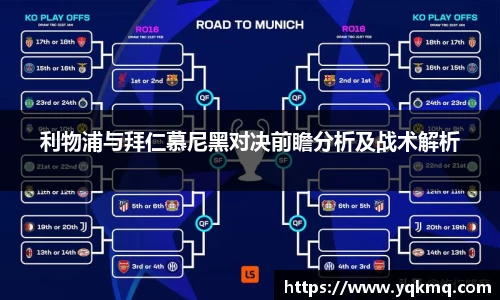 利物浦与拜仁慕尼黑对决前瞻分析及战术解析